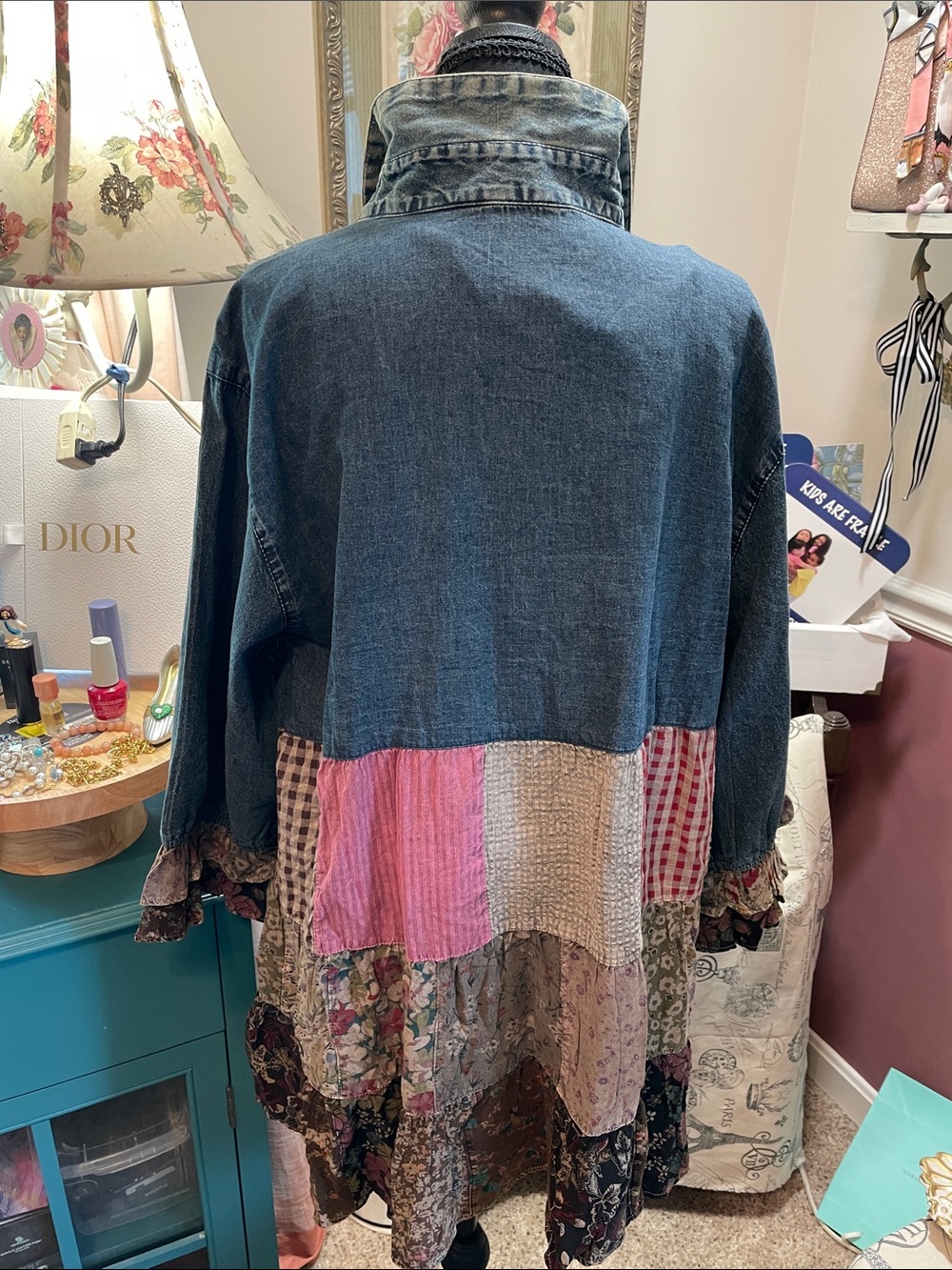 Young Threads Bohemian Tunic / Dress /Jacket XL 100 percent Cotton - Picture 5 of 16